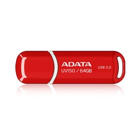 ADATA 64GB DashDrive UV150 unità flash USB USB tipo A 3.2 Gen 1 (3.1 Gen 1) Rosso (AUV150-64G-RRD)
