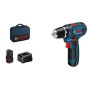 Bosch Akku-Bohrschrauber 12 V Li-Ion 1300 Giri/min Nero, Blu, Rosso (060186810F)