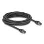 Netzwerkkabel RJ-45 Cat.8.1 S/FTP, bis 40 Gbps (schwarz, 5 Meter) (80236)