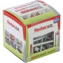 Dbel DUOPOWER 10x50 S LD (hellgrau/rot, 25 Stck, mit Schraube) (535461)