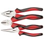 red Zangen-Satz 2K-Griff, 3-teilig (rot/schwarz) (3301155)