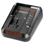 Black & Decker BDC1A batteria e caricabatteria per utensili elettrici Caricatore per batteria (BDC1A-QW)