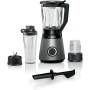Bosch Serie 4 MMB6177S frullatore 1,5 L Frullatore da tavolo 1200 W Nero, Argento (MMB6177S)