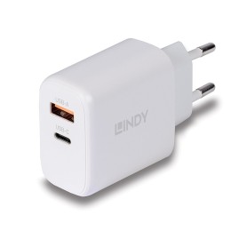 Ladegert 65 Watt USB-A & C GaN Charger (wei, 1x USB-A, 1x USB-C PD 3.0, GaN, PPS) (73428)