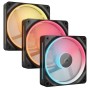 iCUE LINK LX120-R RGB Reverse (schwarz, 3er Pack, 120 mm) (CO-9051050-WW)
