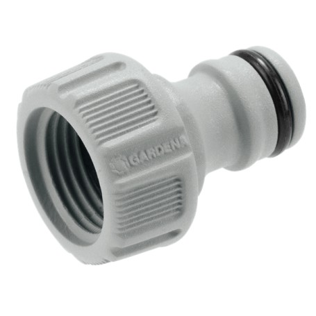 Hahnverbinder 21mm (G 1/2") (grau) (18220-50)