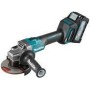 Akku-Winkelschleifer GA008GM201 XGT, 40Volt (blau/schwarz, 2x Li-Ion XGT Akku 4,0Ah, MAKPAC Gr.4)