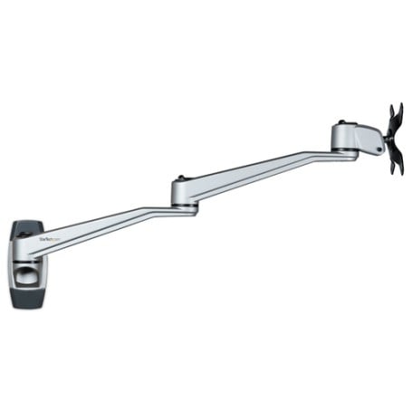 StarTech.com ARMWALLDSLP supporto da tavolo per Tv a schermo piatto 76,2 cm (30") Argento (ARMWALLDSLP)