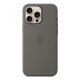 Silikon Case mit MagSafe (grau, iPhone 16 Pro Max) (MYYV3ZM/A)