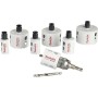 EZYCHANGE-BIM-Lochsgen-Set Universal E-12295,  25 - 76mm (9-teilig, Schnitttiefe 44mm, Koffer)