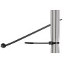 Goobay 17069 fascetta Fascetta a strappo Nylon Nero 100 pz