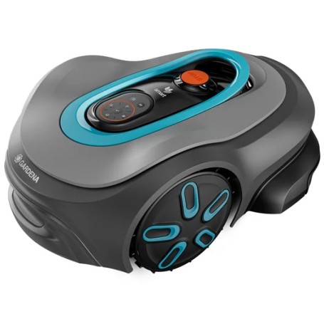 Mhroboter smart SILENO max 800m (grau/trkis, Li-Ionen Akku, LONA-Technologie) (19901-20)