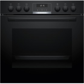 Bosch HEB517BB4 + NVQ645CB6E set di elettrodomestici da cucina Piano cottura a induzione Forno elettrico (HND617LS67)