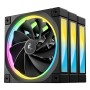 DeepCool FL12R-3 IN 1 Case per computer Ventilatore 12 cm Nero 3 pz (R-FL12R-BKAPN3-G)
