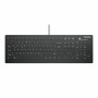 CHERRY AK-C8112 tastiera Medico USB QWERTZ Tedesco Nero, Bianco (AK-C8112-US-B/DE)