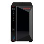 Asustor AS5402T server NAS e di archiviazione Intel® Celeron® N5105 4 GB DDR4 0 TB ADM Nero (90-AS5402T00-MD30)