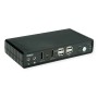 ROLINE KVM Switch Dual Head 1U-2PCs HDMI 4K60 - KVM-Umschalter (14.01.3047)
