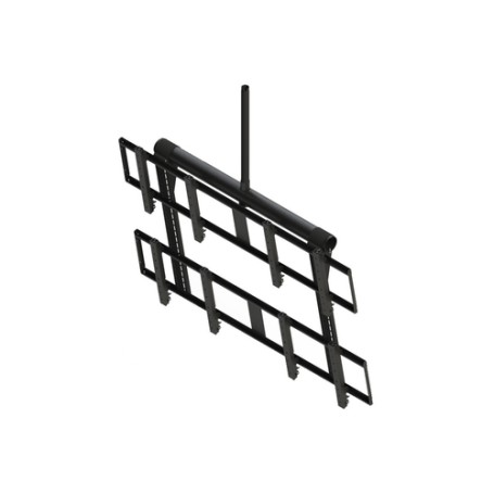 Peerless DS-VWT955-2X2 Supporto per display espositivi 139,7 cm (55") Nero (DS-VWT955-2X2)