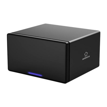 Renkforce RF-6647854 8.9 cm (3.5 Zoll) Festplattengehäuse 8 Bay 3.5 Zoll USB-A (USB 3.0) (RF-6647854)