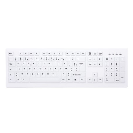 CHERRY AK-C8100F-FU1-W/FR tastiera Ufficio RF Wireless AZERTY Francese Bianco