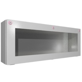 Rittal 1613.000 centralino Policarbonato (PC), Acciaio IP65 (1613000)