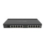 Mikrotik RB4011IGS+RM router cablato Gigabit Ethernet Nero (MT RB4011iGS+RM)