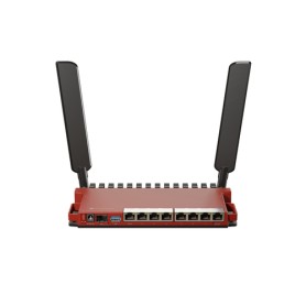 Mikrotik L009UiGS-2HaxD-IN router wireless Gigabit Ethernet Banda singola (2.4 GHz) Rosso (L009UIGS-2HAXD-IN)
