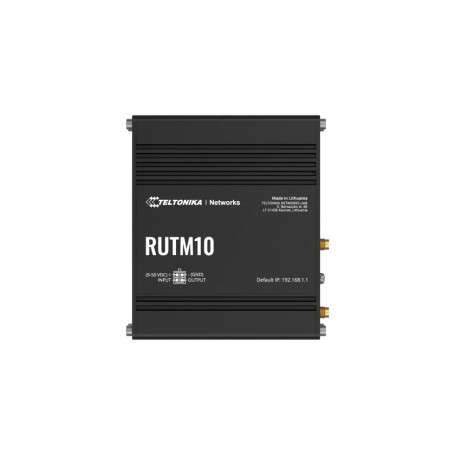 Teltonika RUTM10 router wireless Gigabit Ethernet Dual-band (2.4 GHz/5 GHz) Nero (RUTM10000000)