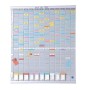 Nobo T-Card Kit - Planner annuale 13 col. 54 slot (2911200)