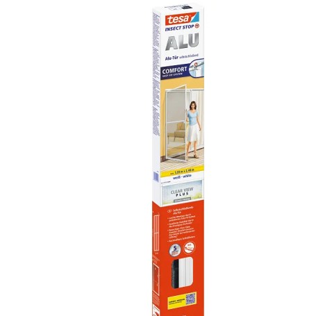 TESA Insect Stop zanzariera Porta Bianco (55197-00000-01)