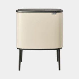 Brabantia Bo Touch Bin 33 L 3 cestello/i Beige (201608)