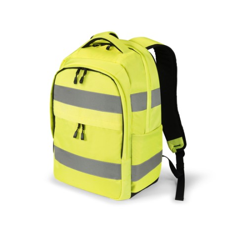 DICOTA Hi-Vis V2 zaino Giallo Polietilene tereftalato (PET), Poliuretano termoplastico (TPU) (P20471-01-V2)