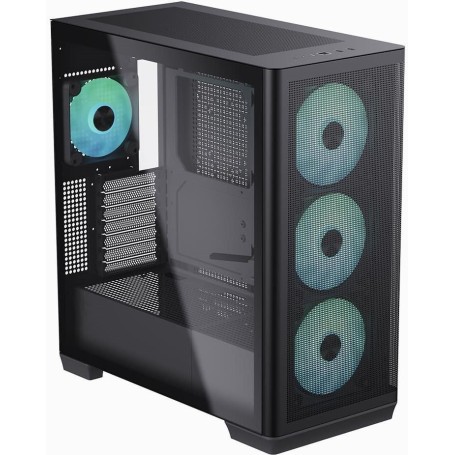 AeroCool Geh Midi APNX C1 MicroATX/ATX/MiniITX o.N. (black) (APCM-CR01043.11)