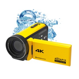Aquapix WDV5630 Videocamera palmare 13 MP 4K Ultra HD Giallo (24013)