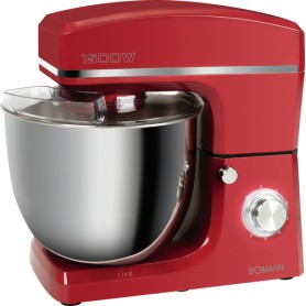 Bomann KM 6036 CB robot da cucina 1500 W 10 L Rosso (660362)