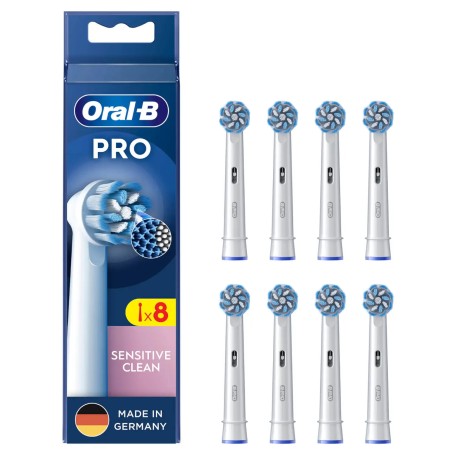 Oral-B Sensitive Clean 8 pz Bianco (8006540860649)