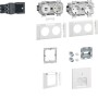 Hager GAPSET1 presa energia 2 x RJ-45 Bianco