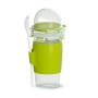 EMSA CLIP & GO Contenitore per il pranzo 0,45 L Plastica Verde, Trasparente 1 pz (3110600384)