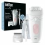 Braun Silk-épil 5 5-230, Epilatore Elettrico Donna, Per Una Epilazione Semplice, Bianco/Rosa (7500435225007)
