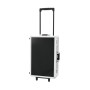 Roadinger 30122087 custodia per attrezzatura audio Registrazioni Custodia trolley Legno compensato Nero, Argento