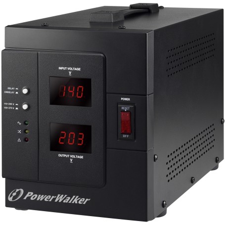 PowerWalker AVR 3000/SIV regolatore di tensione 230 V Nero (10120307)