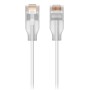 Ubiquiti UACC-Cable-Patch-EL-3M-W cavo di rete Translucent, Bianco Cat6 (UACC-CABLE-PATCH-EL-3M-W)