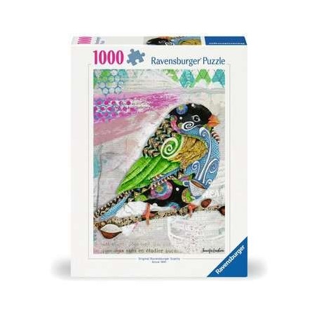 Puzzle - Bunter Vogel (1000 Teile) (12001438)