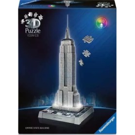 3D Puzzle Iconics: Empire State Building - mit Licht (216) (12008026)