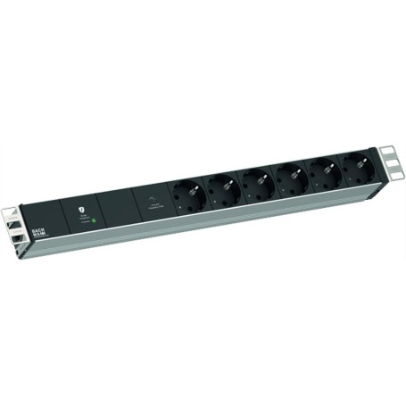 Bachmann Steckdosenleiste 19Z 1HE VM 6xCEE7/3 800.3933 (800.3933)
