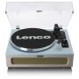 Lenco LS-440 piatto audio Giradischi con trasmissione a cinghia Blu, Grigio talpa Automatico (A004833)