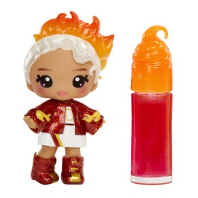 MGA Entertainment Yummiland Lip Gloss Doll Series 2- Cinnamon Spice (Amber Cinnamon) (525615-EUC)