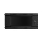 Lanberg WF01-6404-10B rack 4U Da parete Nero (WF01-6404-10B)