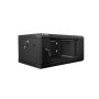 Lanberg WF01-6404-10B rack 4U Da parete Nero (WF01-6404-10B)