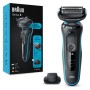 Braun Series 5 51-M1200s Rasoio Trimmer Nero, Blu (51-M1200s) (432654)